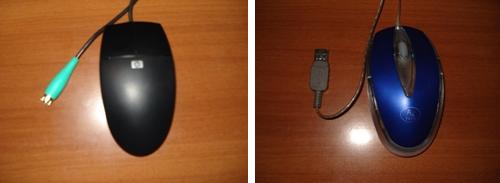 Типы мышек ps/2 и USB